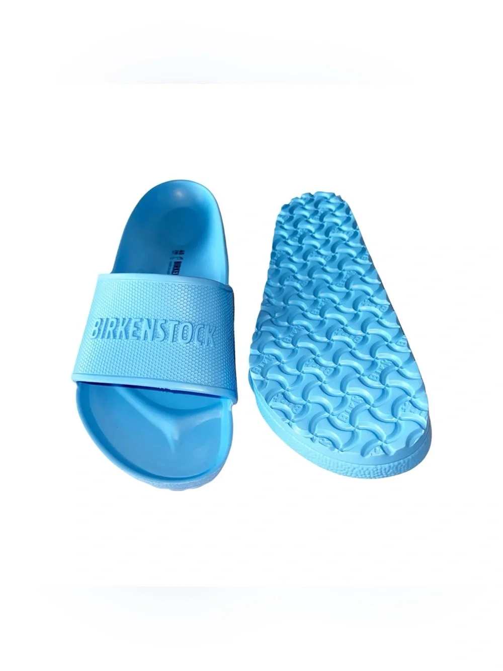 NEW Birkenstock Barbados Light Blue Slip On Comfort Slide Slip On EU 45 US 12
